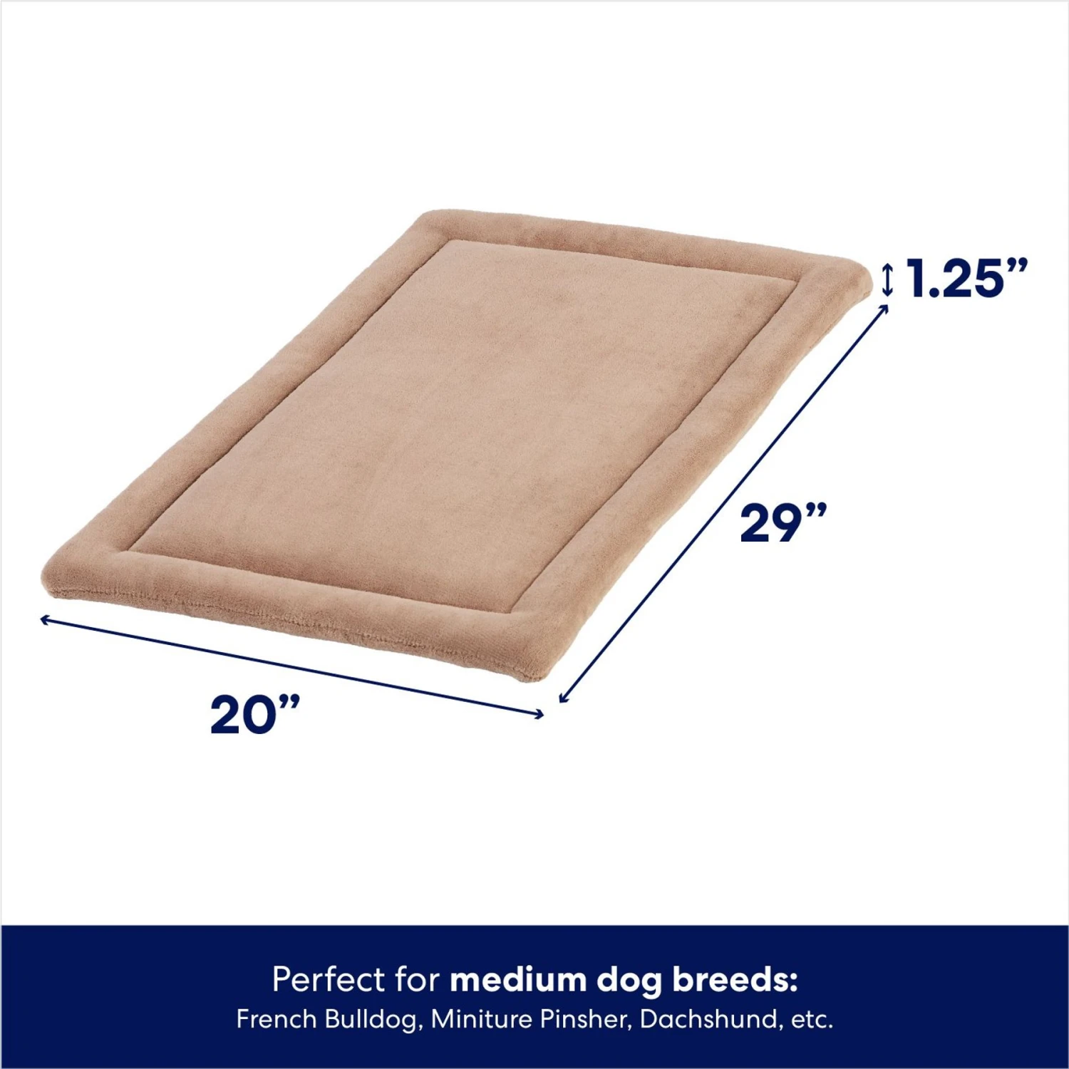Frisco Micro Terry Dog Crate Mat Frisco Micro Terry Dog Crate Mat -Frisco Sales Store 104247 PT1. AC SS1800 V1667227146