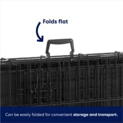 Frisco Heavy Duty Fold & Carry Double Door Collapsible Wire Dog Crate 5 Frisco Heavy Duty Fold & Carry Double Door Collapsible Wire Dog Crate -Frisco Sales Store 109789 PT5. AC SS1800 V1667228785