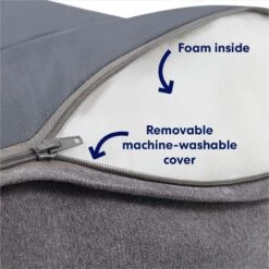 Frisco Plush Orthopedic Bolster Dog Bed W/Removable Cover -Frisco Sales Store 129511 PT2. AC SS1800 V1700243664