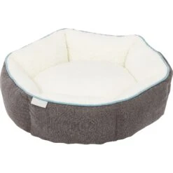 Frisco Sherpa Hexagon Bolster Cat & Dog Bed -Frisco Sales Store 144813 PT2. AC SS1800 V1566404009