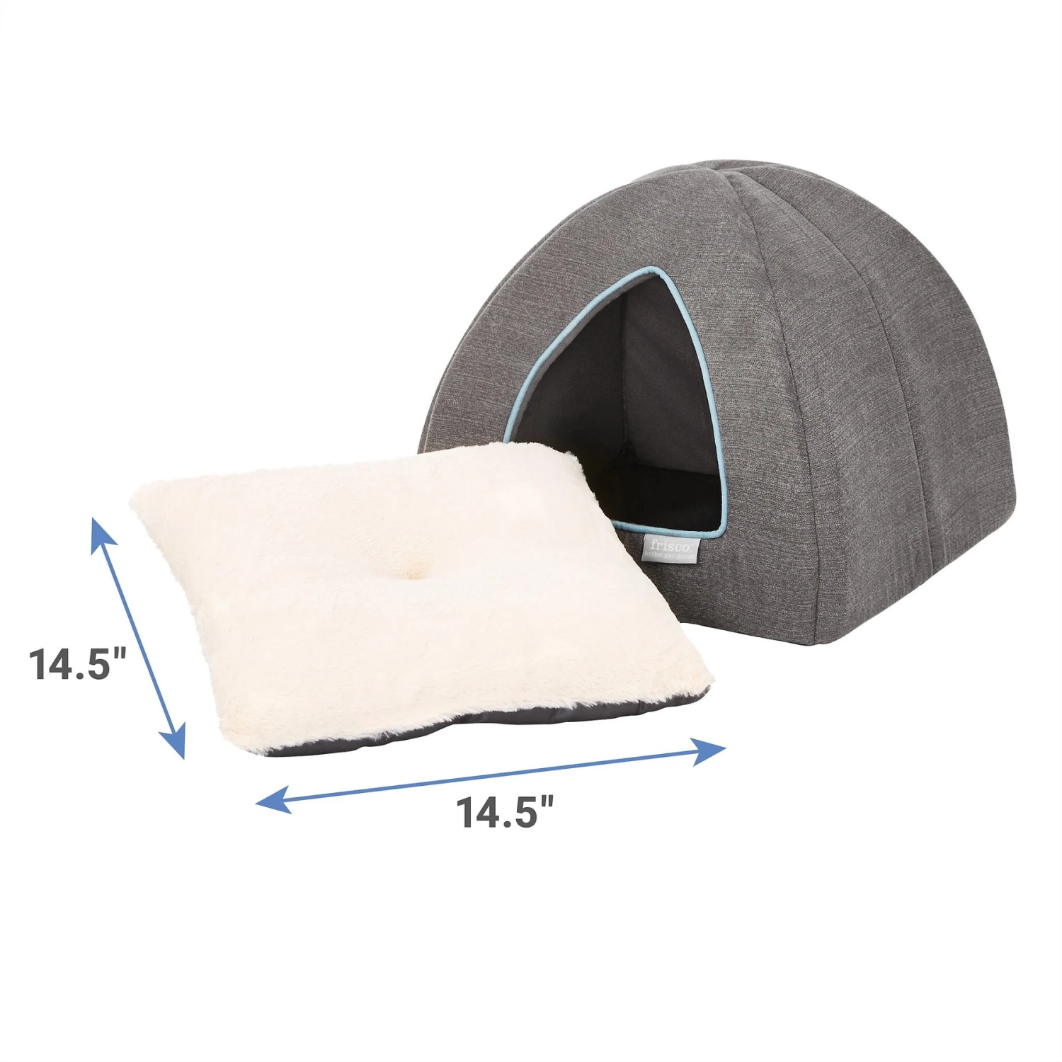 Frisco Igloo Covered Cat & Dog Bed Frisco Igloo Covered Cat & Dog Bed -Frisco Sales Store 144836 PT1. AC SS1800 V1647881304
