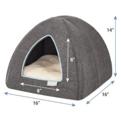Frisco Igloo Covered Cat & Dog Bed 2 Frisco Igloo Covered Cat & Dog Bed -Frisco Sales Store 144836 PT2. AC SS1800 V1647881252