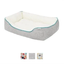 Frisco Sherpa Rectangular Bolster Cat & Dog Bed 2 Frisco Sherpa Rectangular Bolster Cat & Dog Bed -Frisco Sales Store 144851 PT2. AC SS1800 V1566404560