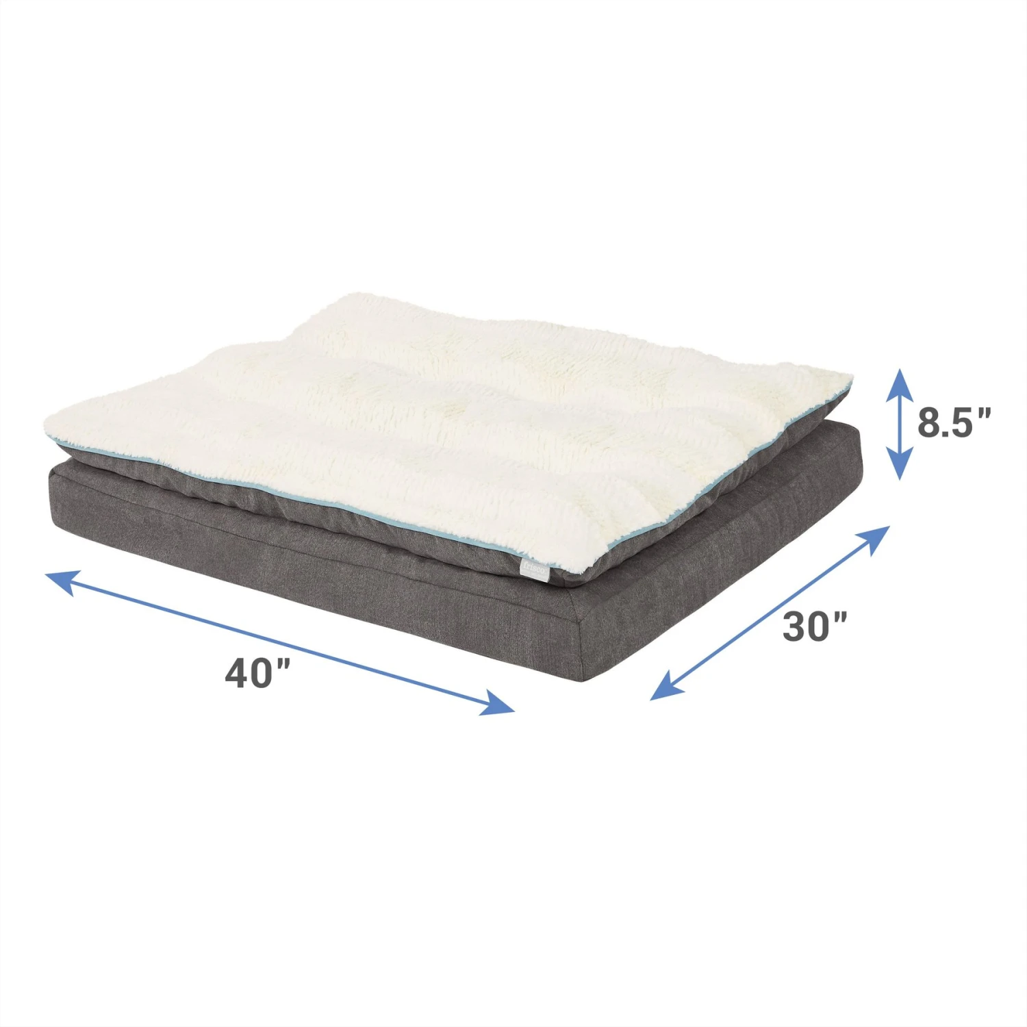 Frisco Plush Orthopedic Pillowtop Dog Bed w/Removable Cover Frisco Plush Orthopedic Pillowtop Dog Bed W/Removable Cover -Frisco Sales Store 144858 PT2. AC SS1800 V1674228032