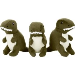 Frisco Volcano Hide & Seek Puzzle Plush Squeaky Dog Toy Refills, 3 Count