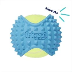Frisco Fetch Squeaky Tennis Ball With Rubber Sleeve Dog Toy -Frisco Sales Store 152844 PT2. AC SS1800 V1691776695