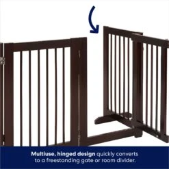 Frisco Deluxe Configurable 4-Panel Wood Dog Gate -Frisco Sales Store 156793 PT3. AC SS1800 V1666119014