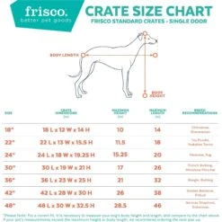 Frisco Fold & Carry Single Door Collapsible Wire Dog Crate, Pink -Frisco Sales Store 160806 PT2. AC SS1800 V1568641036