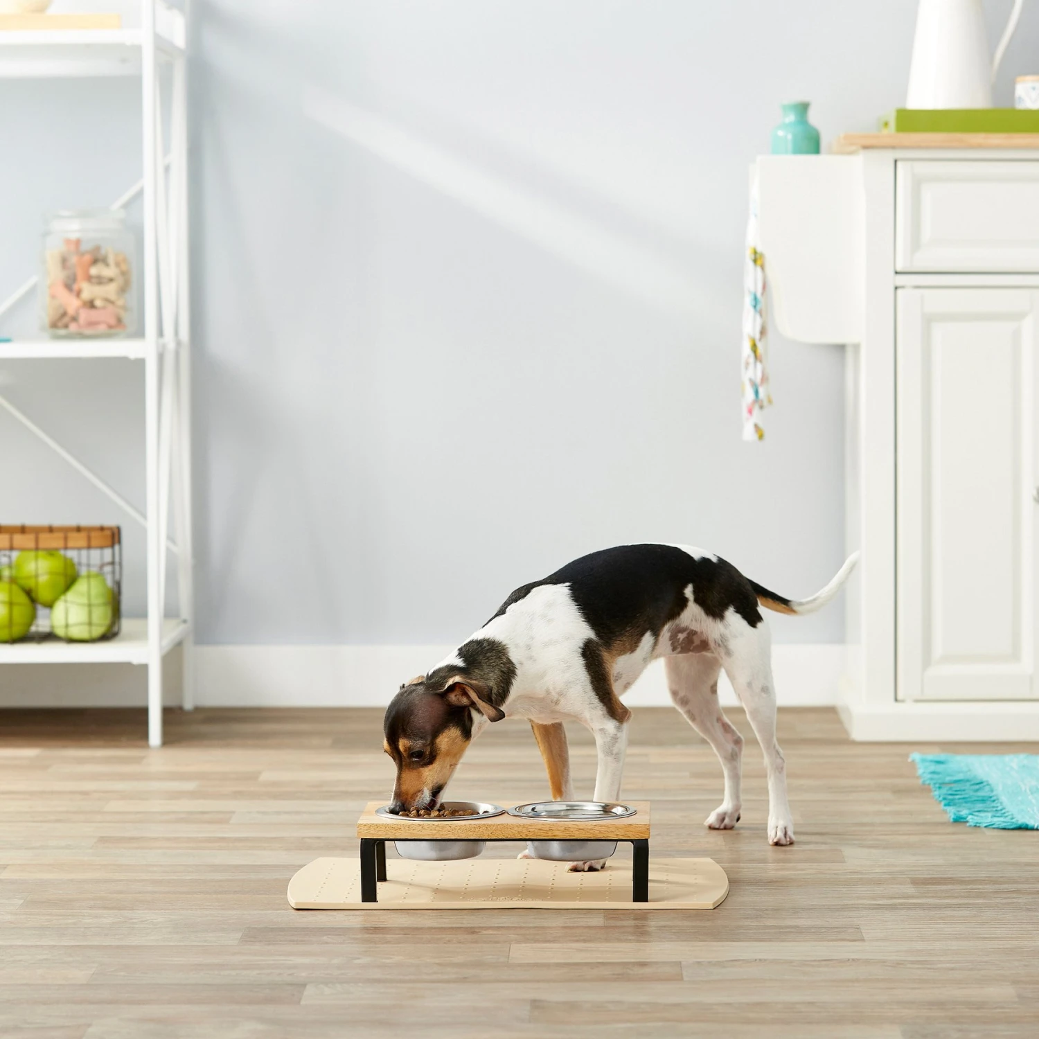 Frisco Wood Elevated Stainless Steel Double Diner Dog & Cat Bowl Frisco Wood Elevated Stainless Steel Double Diner Dog & Cat Bowl -Frisco Sales Store 161144 PT3. AC SS1800 V1561641426
