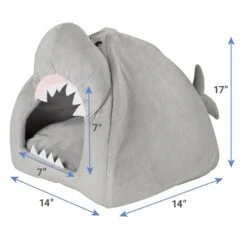 Frisco Novelty Shark Covered Cat & Dog Bed 3 Frisco Novelty Shark Covered Cat & Dog Bed -Frisco Sales Store 165339 PT3. AC SS1800 V1627580569