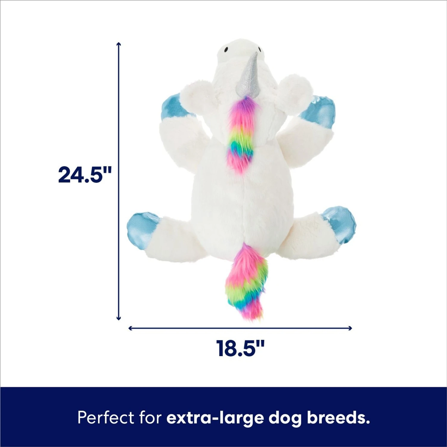Frisco Unicorn Plush Squeaky Dog Toy Frisco Unicorn Plush Squeaky Dog Toy -Frisco Sales Store 174691 PT1. AC SS1800 V1695670692