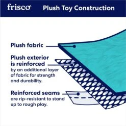Frisco Alligator Corduroy Plush Squeaky Dog Toy -Frisco Sales Store 174705 PT4. AC SS1800 V1687206491
