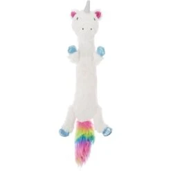 Frisco Sales Store 16 Frisco Unicorn Skinny Plush Squeaky Dog Toy