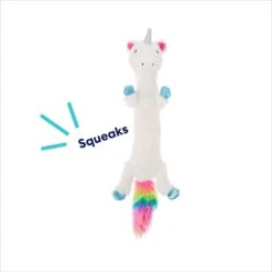 Frisco Unicorn Skinny Plush Squeaky Dog Toy 2 Frisco Unicorn Skinny Plush Squeaky Dog Toy -Frisco Sales Store 174713 PT2. AC SS1800 V1695670691