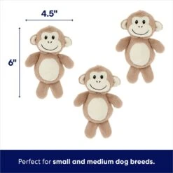 Frisco Monkeys In Tree Hide & Seek Puzzle Plush Squeaky Dog Toy -Frisco Sales Store 174759 PT2. AC SS1800 V1698345476
