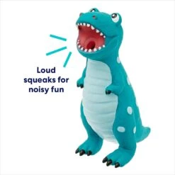 Frisco Dinosaur Latex Squeaky Dog Toy -Frisco Sales Store 174770 PT2. AC SS1800 V1686579574