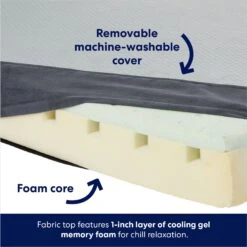 Frisco Cooling Orthopedic Pillow Dog Bed W/Removable Cover -Frisco Sales Store 210223 PT3. AC SS1800 V1700243663