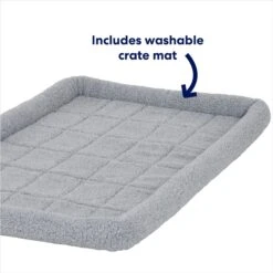 Frisco Heavy Duty Fold & Carry Double Door Collapsible Wire Dog Crate & Mat Kit -Frisco Sales Store 212618 PT5. AC SS1800 V1671120944