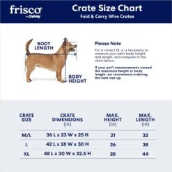 Frisco Fold & Carry Single Door Collapsible Wire Dog Crate & Mat Kit 2 Frisco Fold & Carry Single Door Collapsible Wire Dog Crate & Mat Kit -Frisco Sales Store 212620 PT2. AC SS1800 V1672870099