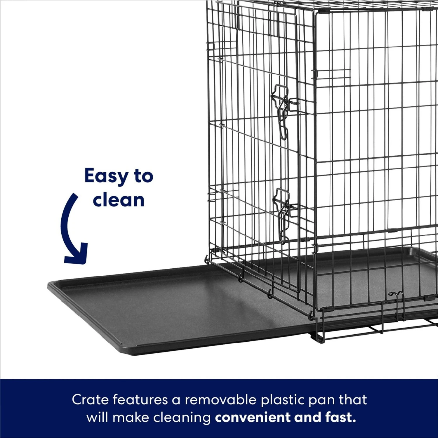 Frisco Fold & Carry Single Door Collapsible Wire Dog Crate & Mat Kit Frisco Fold & Carry Single Door Collapsible Wire Dog Crate & Mat Kit -Frisco Sales Store 212620 PT4. AC SS1800 V1667228975