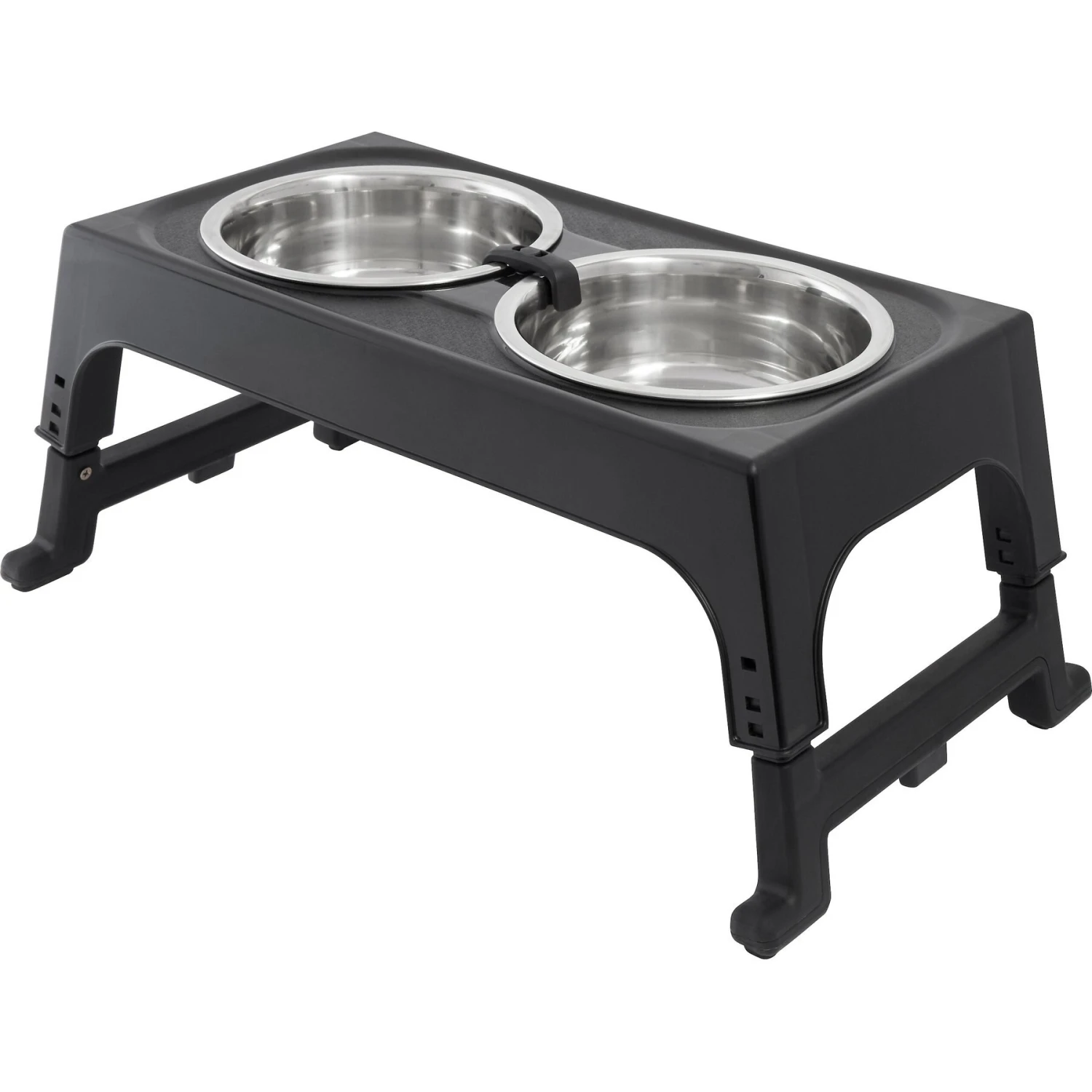 Frisco Stainless Steel Bowls with Adjustable Elevated Holder Frisco Stainless Steel Bowls With Adjustable Elevated Holder -Frisco Sales Store 216015 MAIN. AC SS1800 V1591020379