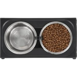 Frisco Stainless Steel Bowls With Adjustable Elevated Holder 4 Frisco Stainless Steel Bowls With Adjustable Elevated Holder -Frisco Sales Store 216015 PT4. AC SS1800 V1591020390