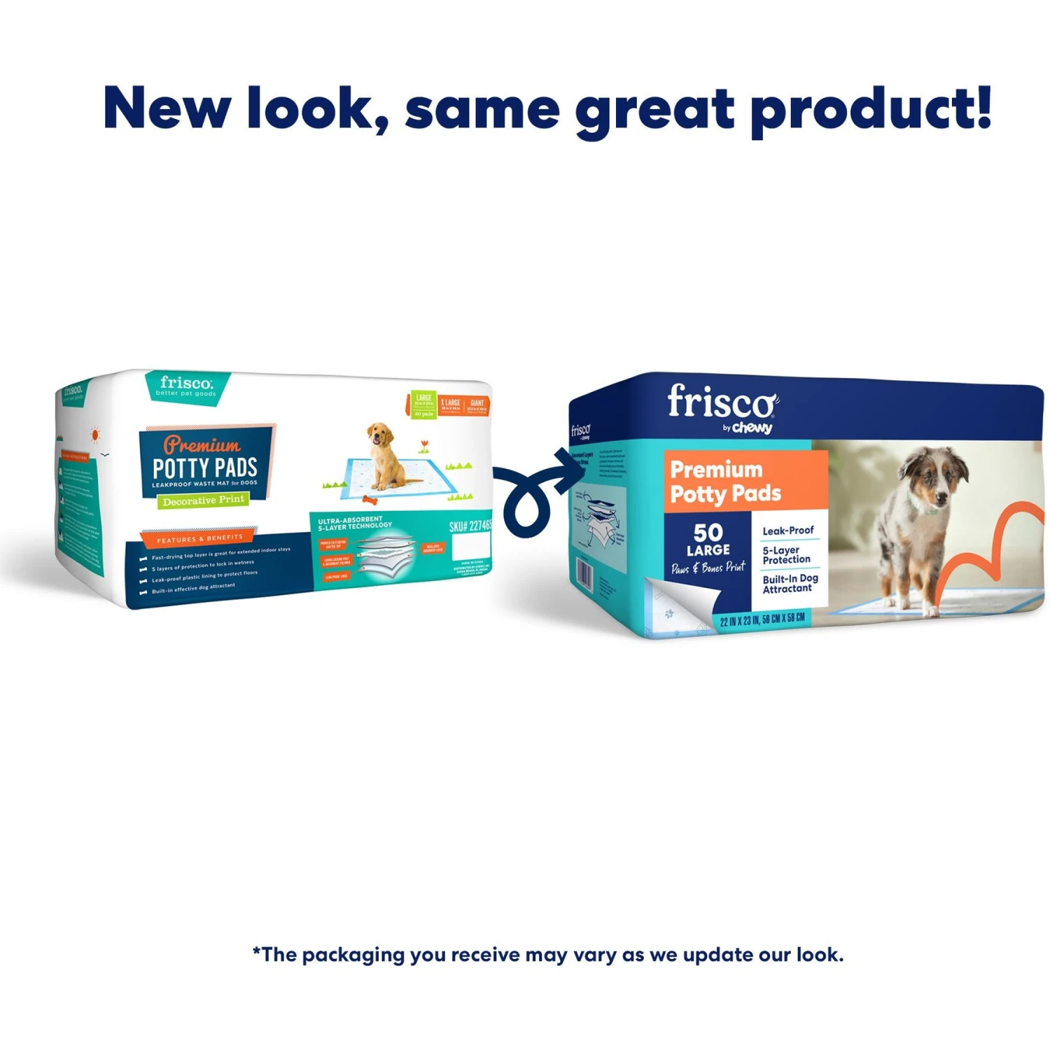 Frisco Printed Dog Training & Potty Pads Frisco Printed Dog Training & Potty Pads -Frisco Sales Store 227465 PT1. AC SS1800 V1674663245