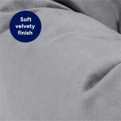 Frisco Velvet Round Bolster Dog Bed W/Removable Cover -Frisco Sales Store 232178 PT4. AC SS1800 V1671203005