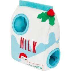 Frisco Holiday Milk & Gingerbread Cookies Hide & Seek Puzzle Plush Squeaky Dog Toy -Frisco Sales Store 233262 PT3. AC SS1800 V1600882557