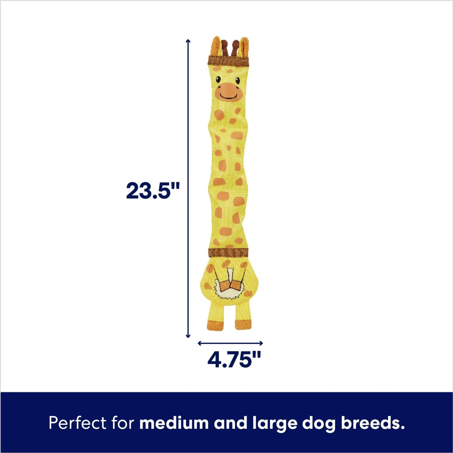 Frisco Giraffe Ballistic Nylon Stuffing-Free Squeaky Dog Toy Frisco Giraffe Ballistic Nylon Stuffing-Free Squeaky Dog Toy -Frisco Sales Store 233611 PT1. AC SS1800 V1695748359