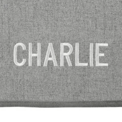 Frisco Faux Linen Personalized Dog & Cat Blanket -Frisco Sales Store 234954 PT3. AC SS1800 V1597843558