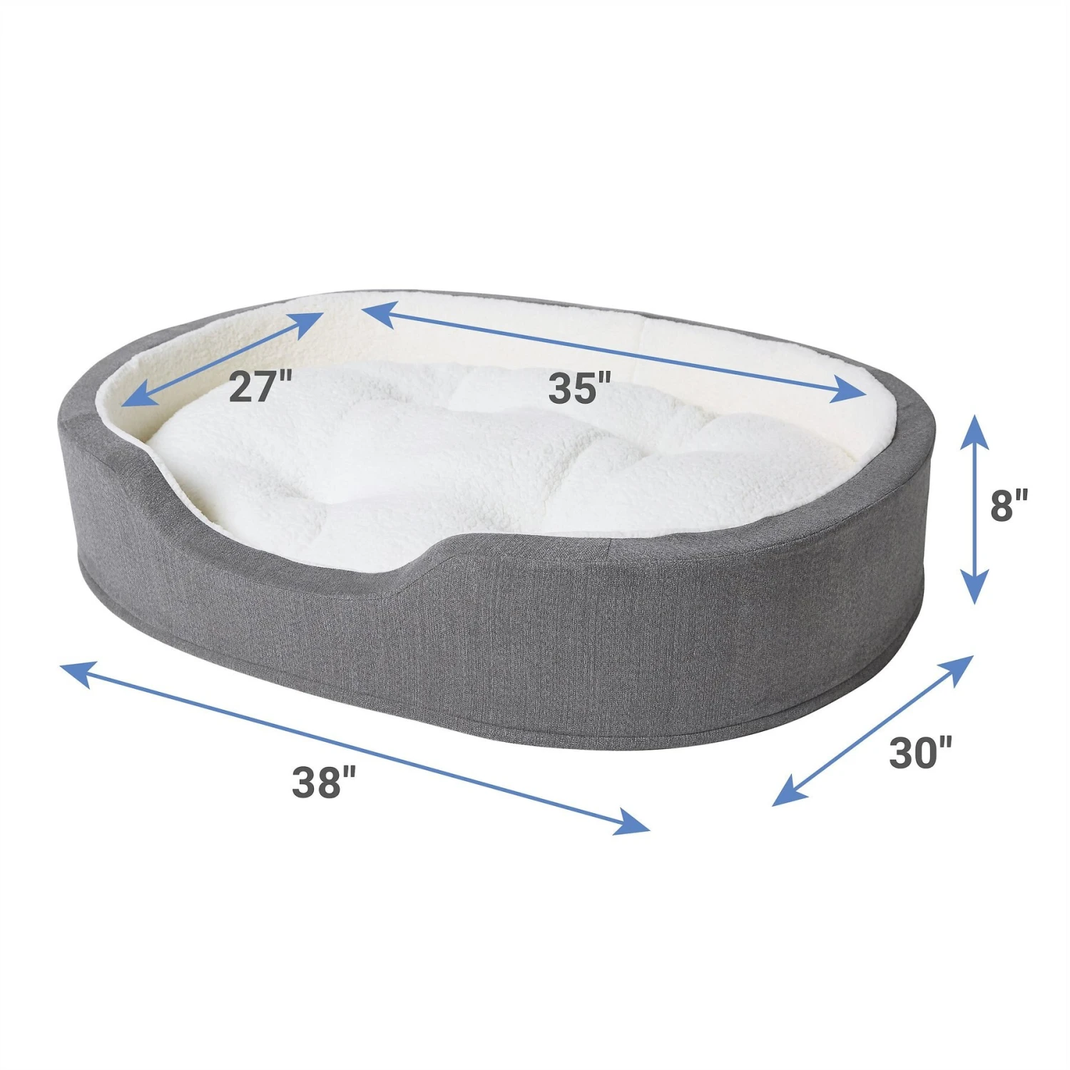 Frisco Bolster Cat & Dog Bed Frisco Bolster Cat & Dog Bed -Frisco Sales Store 235034 PT1. AC SS1800 V1602713175