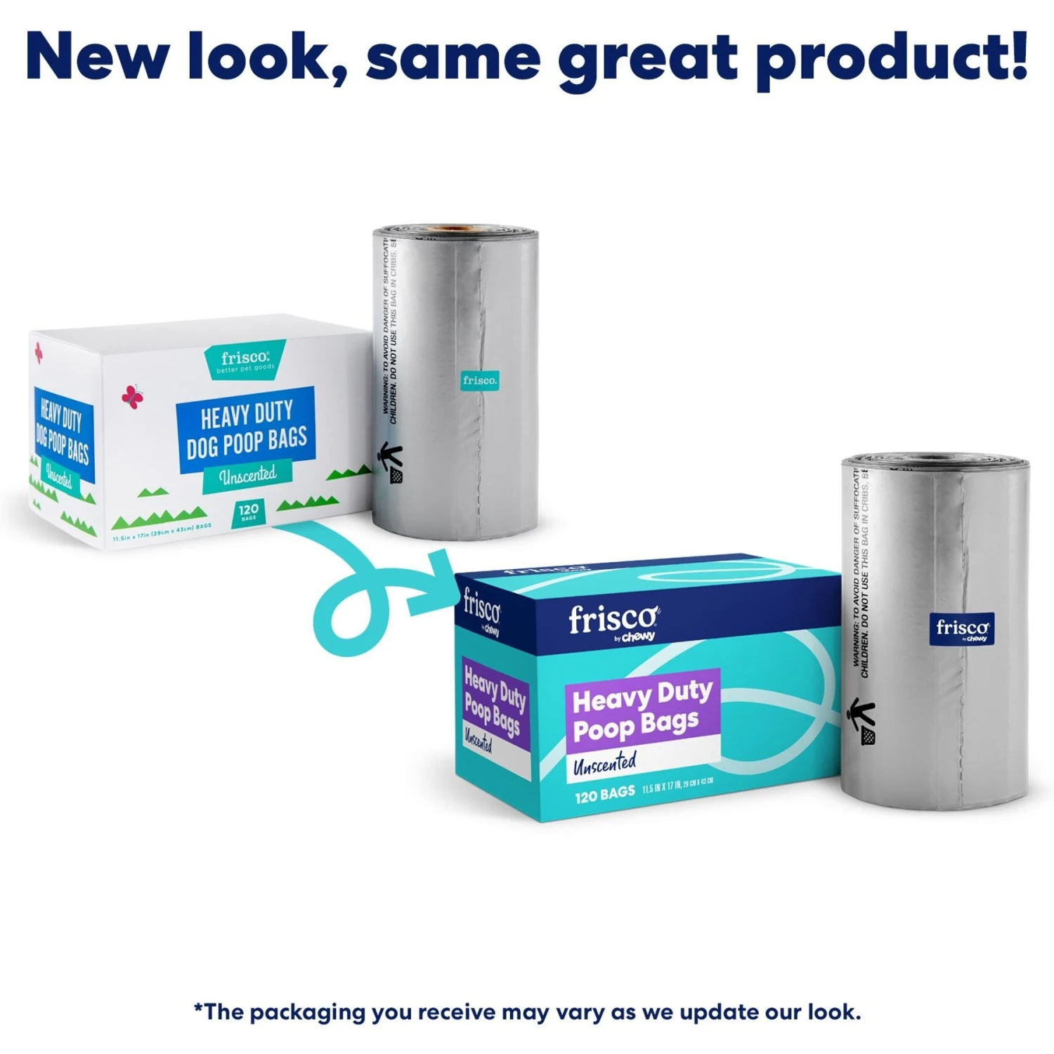 Frisco Pantry Pack Large Size Dog Poop Bags, 120 count Frisco Pantry Pack Large Size Dog Poop Bags, 120 Count -Frisco Sales Store 237010 PT1. AC SS1800 V1669101579