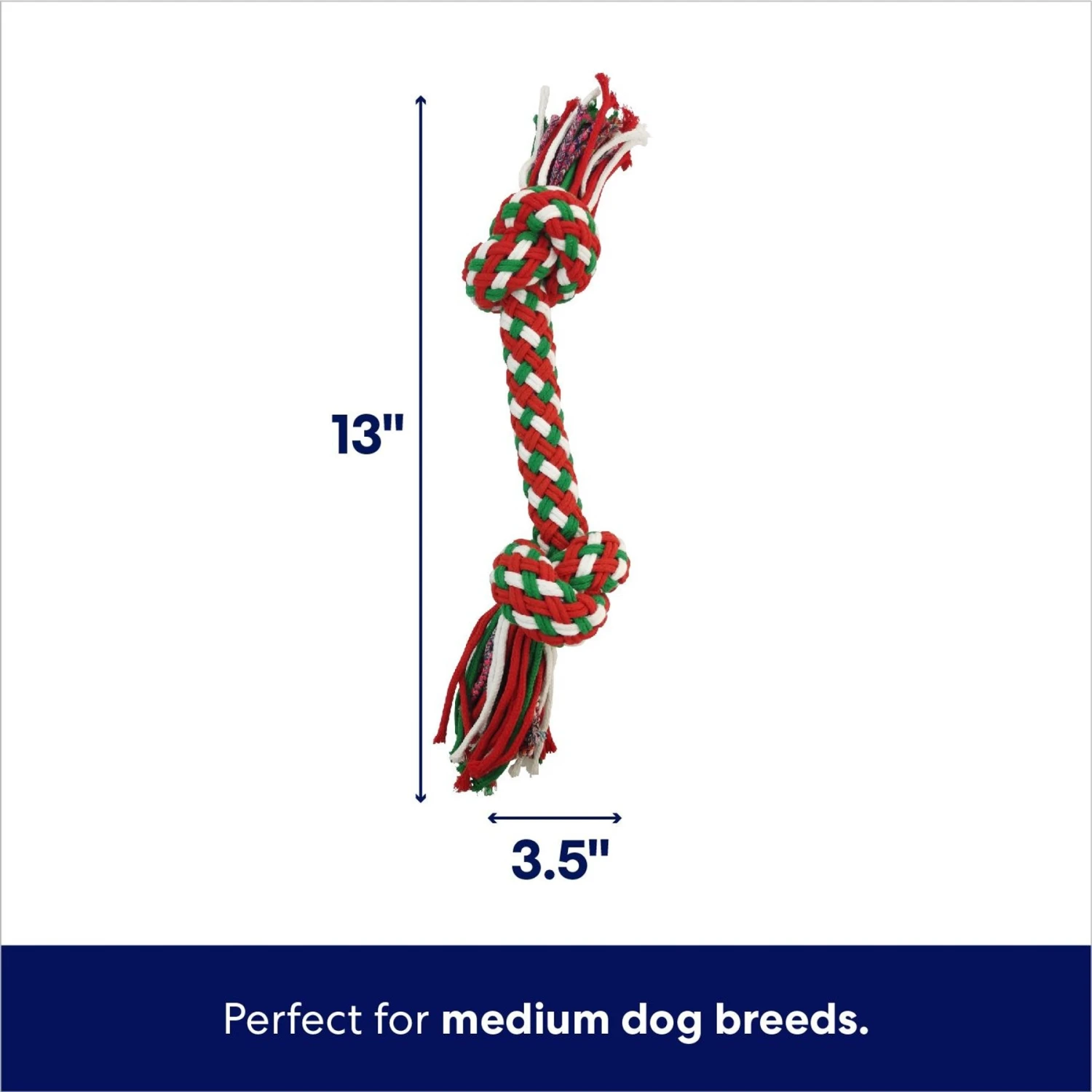 Frisco Double Knot Tri-Color Rope Fetch Dog Toy Frisco Double Knot Tri-Color Rope Fetch Dog Toy -Frisco Sales Store 242149 PT1. AC SS1800 V1695748358