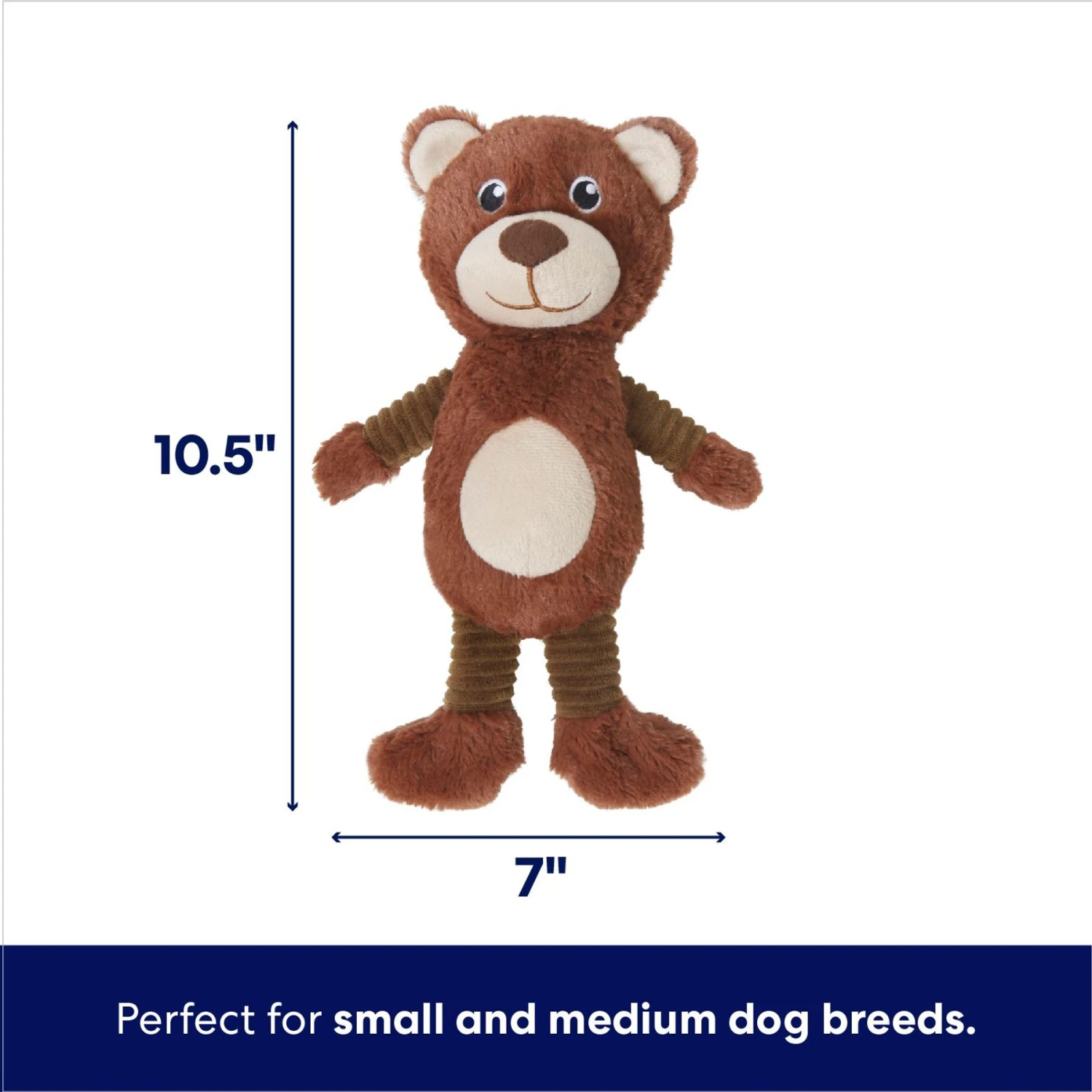 Frisco Bear Plush Squeaky Dog Toy Frisco Bear Plush Squeaky Dog Toy -Frisco Sales Store 245924 PT1. AC SS1800 V1695761145