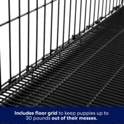 Frisco Heavy Duty All-in-1 Multi-Stage 3 Door Collapsible Wire Dog Crate -Frisco Sales Store 247915 PT3. AC SS1800 V1609194742