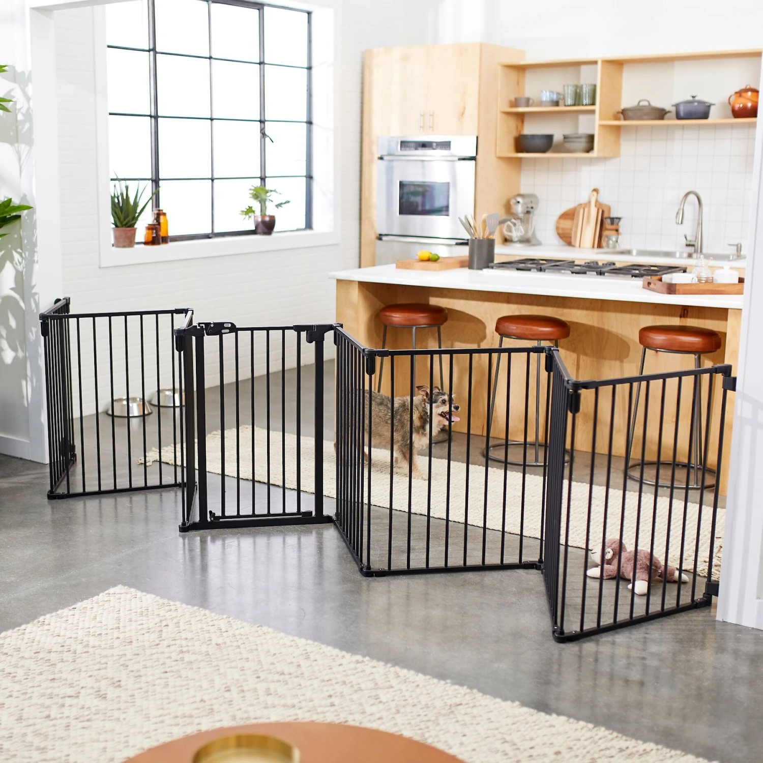 Frisco Steel 8-Panel Configurable Dog Gate & Playpen Frisco Steel 8-Panel Configurable Dog Gate & Playpen -Frisco Sales Store 250603 MAIN. AC SS1800 V1615931828