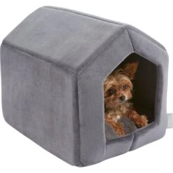 Frisco House Cave Cat & Dog Covered Bed -Frisco Sales Store 251241 PT3. AC SS1800 V1615523207
