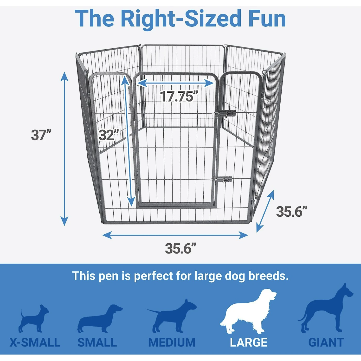 Frisco Ultimate Heavy Duty Steel Metal Playpen Frisco Ultimate Heavy Duty Steel Metal Playpen -Frisco Sales Store 252034 PT1. AC SS1800 V1615471293