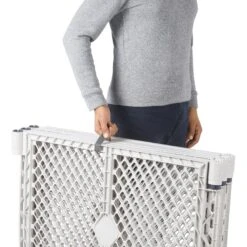 Frisco 6-Panel Plastic Exercise Dog Playpen, Light Gray -Frisco Sales Store 252045 PT5. AC SS1800 V1611089739