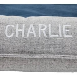 Frisco Orthopedic Personalized Bolster Dog Bed W/Removable Cover, Harbour Blue, Large -Frisco Sales Store 252617 PT5. AC SS1800 V1604532720