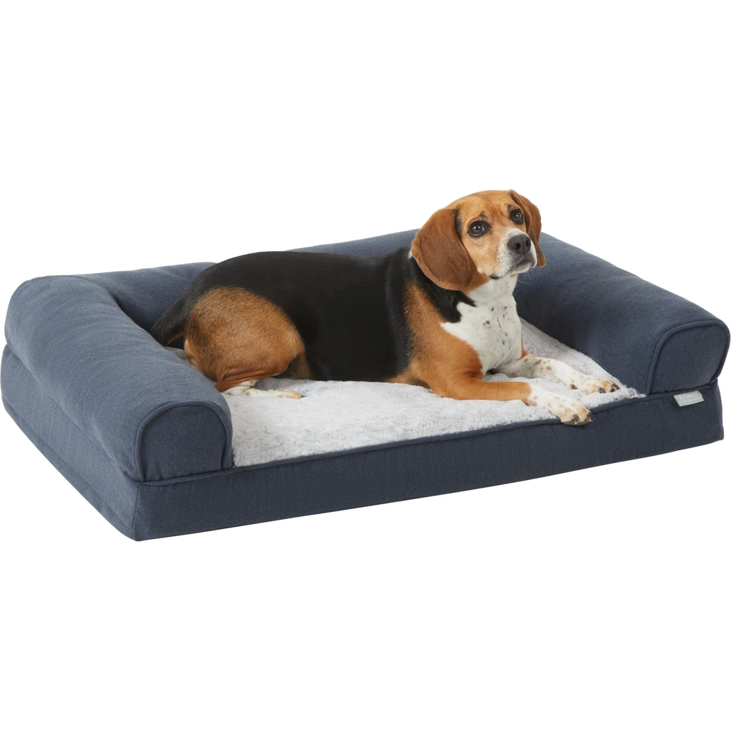 Frisco Faux Felt Orthopedic Sofa Bolster Dog Bed w/Removable Cover Frisco Faux Felt Orthopedic Sofa Bolster Dog Bed W/Removable Cover -Frisco Sales Store 255183 PT2. AC SS1800 V1657656395