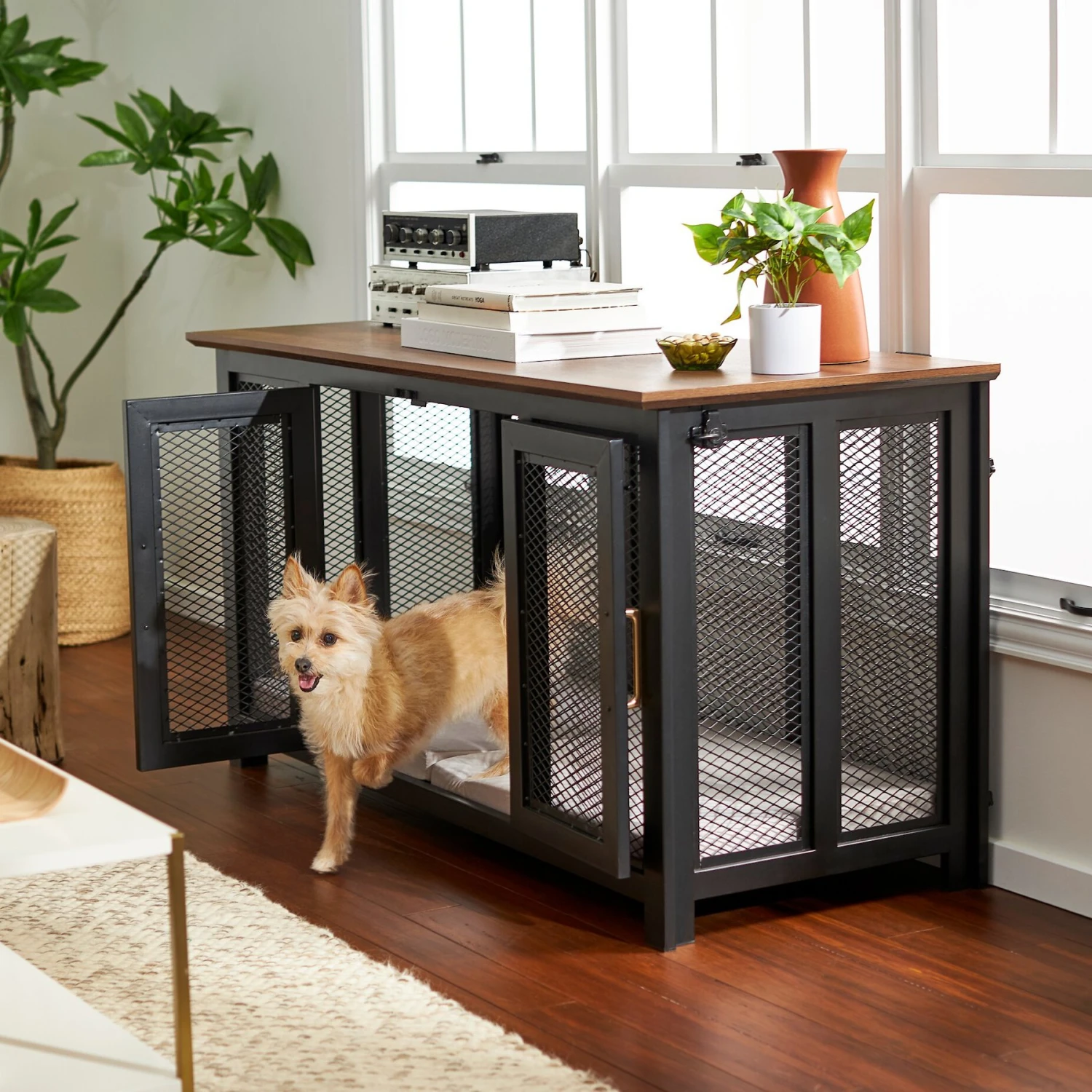 Frisco "Venice" Dog Crate Credenza & Mat Kit Frisco "Venice" Dog Crate Credenza & Mat Kit -Frisco Sales Store 255328 MAIN. AC SS1800 V1618420613