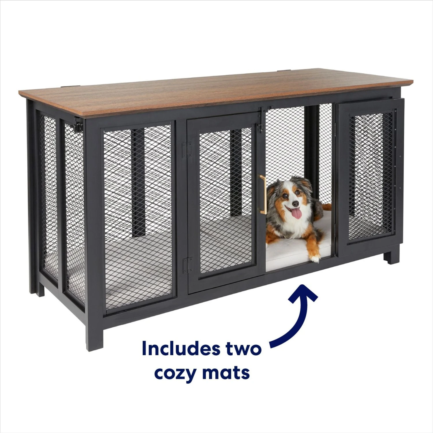 Frisco "Venice" Dog Crate Credenza & Mat Kit Frisco "Venice" Dog Crate Credenza & Mat Kit -Frisco Sales Store 255328 PT3. AC SS1800 V1667228979