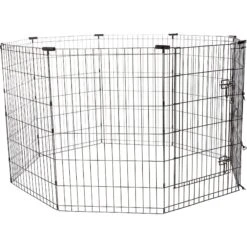 Frisco Heavy Duty Fold & Carry Double Door Collapsible Wire Dog Crate & Frisco Wire Dog & Small Pet Exercise Pen With Step-Through Door 3 Frisco Heavy Duty Fold & Carry Double Door Collapsible Wire Dog Crate & Frisco Wire Dog & Small Pet Exercise Pen With Step-Through Door -Frisco Sales Store 255537 PT3. AC SS1800 V1603646527