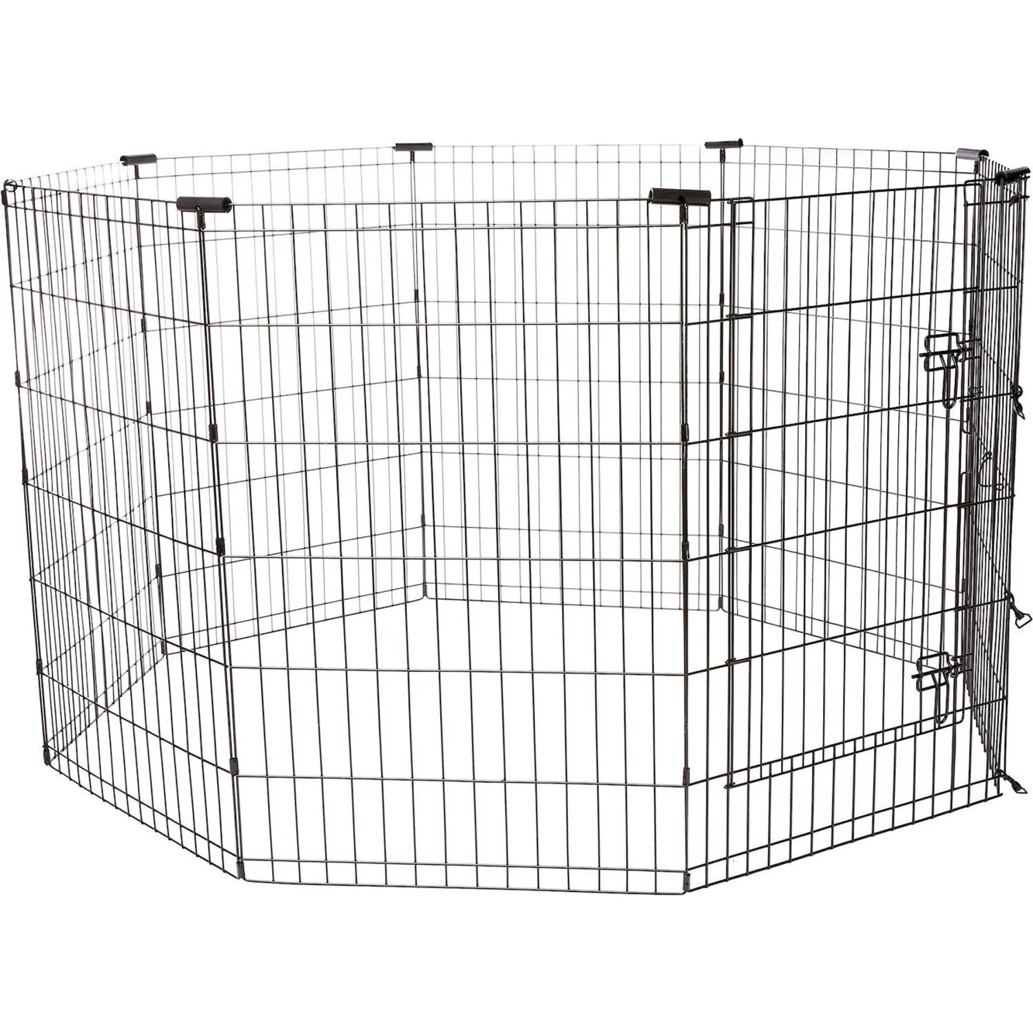 Frisco Heavy Duty Fold & Carry Double Door Collapsible Wire Dog Crate & Frisco Wire Dog & Small Pet Exercise Pen with Step-Through Door Frisco Heavy Duty Fold & Carry Double Door Collapsible Wire Dog Crate & Frisco Wire Dog & Small Pet Exercise Pen With Step-Through Door -Frisco Sales Store 255537 PT3. AC SS1800 V1603646527