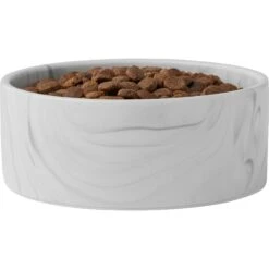 Frisco Marble Design Non-skid Ceramic Dog & Cat Bowl -Frisco Sales Store 256056 PT4. AC SS1800 V1615311780