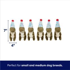 Frisco Birthday Volcano & Dinosaurs Hide & Seek Puzzle Plush Squeaky Dog Toy -Frisco Sales Store 264424 PT2. AC SS1800 V1695761147