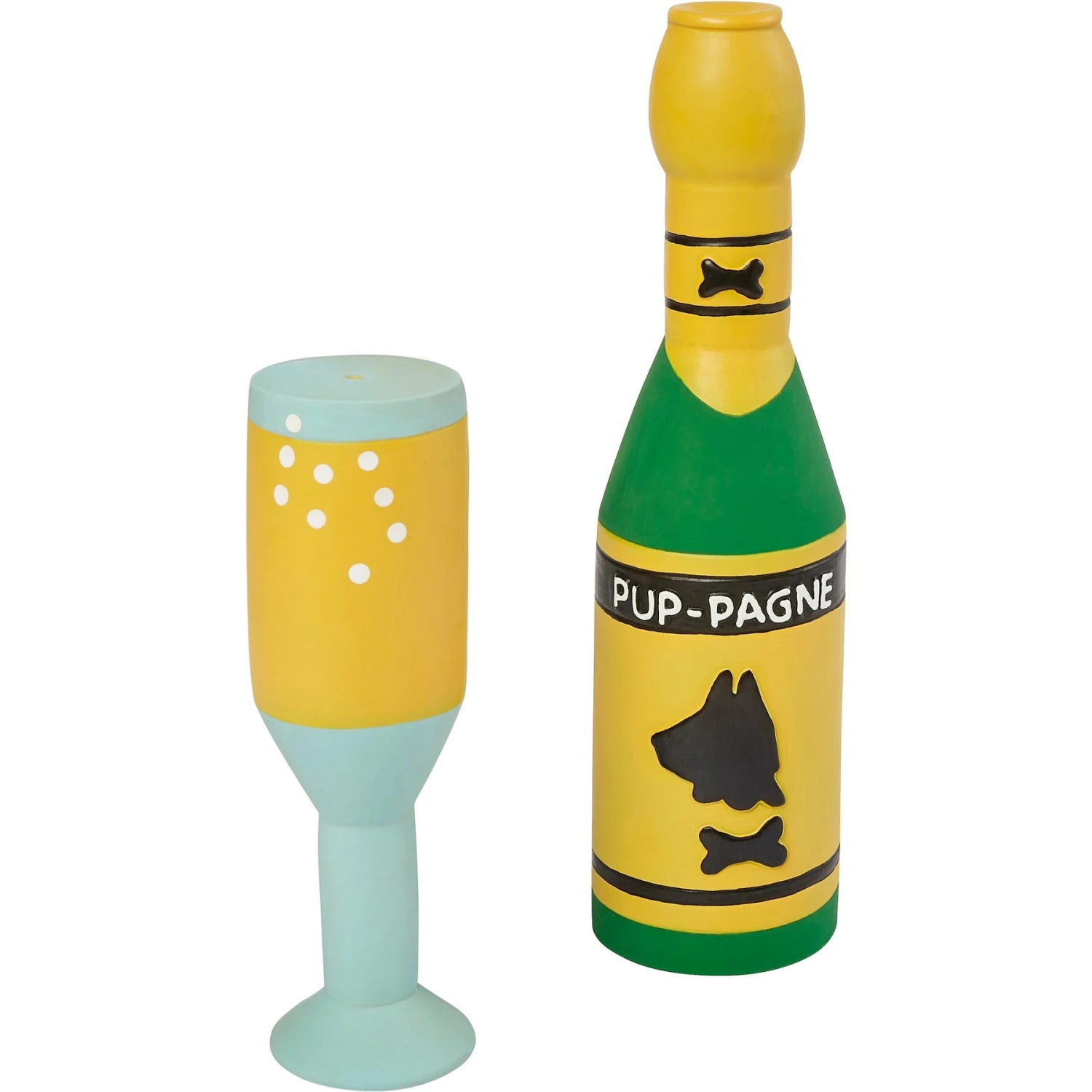 Frisco Champagne & Flute Latex Squeaky Dog Toy Frisco Champagne & Flute Latex Squeaky Dog Toy -Frisco Sales Store 264430 MAIN. AC SS1800 V1618924048