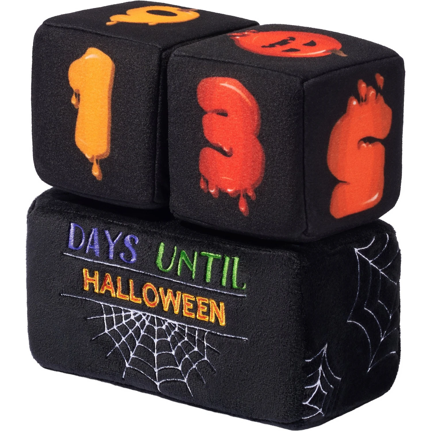 Frisco Halloween 30 Days of Halloween Countdown Blocks Plush Squeaky Dog Toy Frisco Halloween 30 Days Of Halloween Countdown Blocks Plush Squeaky Dog Toy -Frisco Sales Store 270494 MAIN. AC SS1800 V1624071219